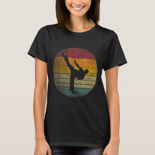 Karate Gift Retro Style Vintage Funny 70s 80s 90s T-Shirt