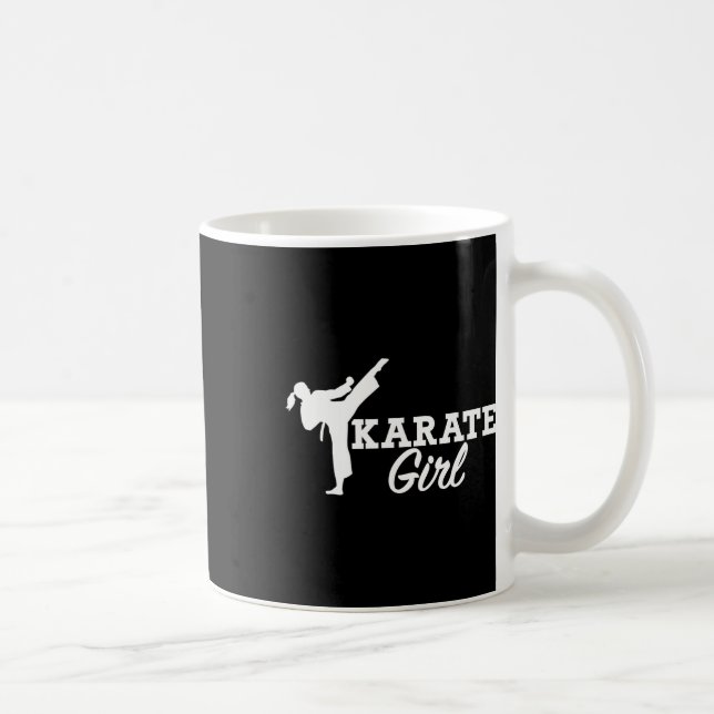 Karate Girl 1  Coffee Mug (Right)
