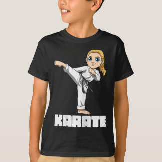 Karate Girl Fighter  T-Shirt