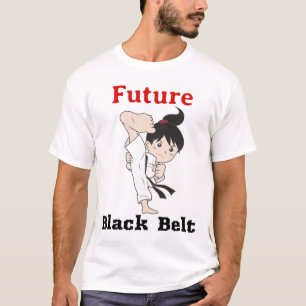 Karate Girl Future Black Belt Martial Arts  T-Shirt