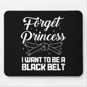 Karate Girl Martial Arts Mma Jiu Jitsu Kick Boxing Mouse Mat