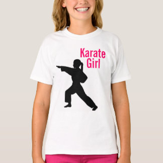 Karate Girl Ringer T Shirt