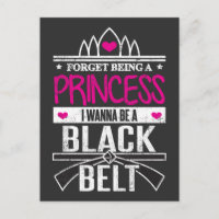 Karate Girls Forget Princess Be a Black Belt