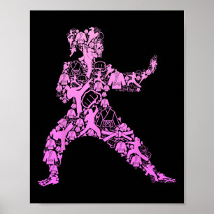 Karate Girls  Poster