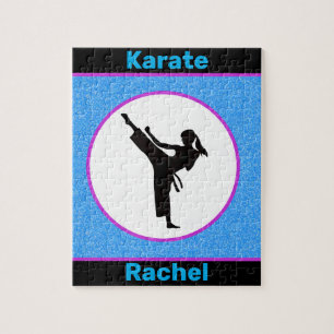 Karate Girls Sparkle Jigsaw Puzzle