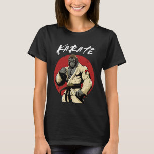 Karate Gorilla Karateka  Boys and Girls Karate Gor T-Shirt
