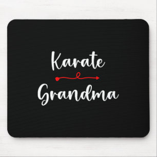 Karate Grandma For Karate Sport Lover Mothers Day Mouse Mat