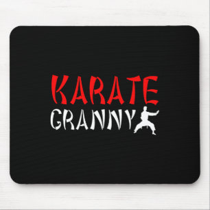 Karate Granny Proud Karate Granny Grandma 1 Mouse Mat