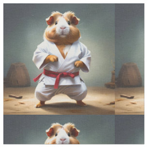 Karate Guinea Pig, Fabric