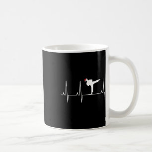 Karate Heart Beat Christmas Pajama Martial Arts Mm Coffee Mug