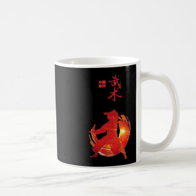 Karate Instructor Karate Students Karate Calligrap Coffee Mug (Right)