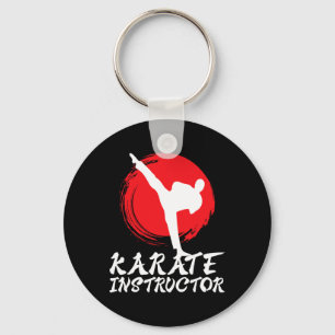 Karate Instructor Karate Teacher Karate Instructor Key Ring