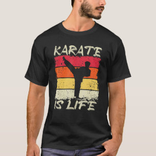Karate Is Life Vintage Sports T-Shirt