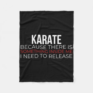 Karate Japanese Martial Arts Shotokan Martial Arti Fleece Blanket
