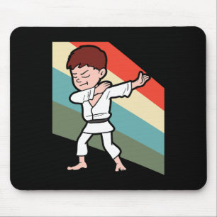 Karate Judo Jujutsu Taekwondo Kickboxing Dabbing D Mouse Mat