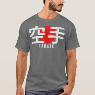 Karate Kanji Martial Arts Japan GYM Dojo Japanese T-Shirt