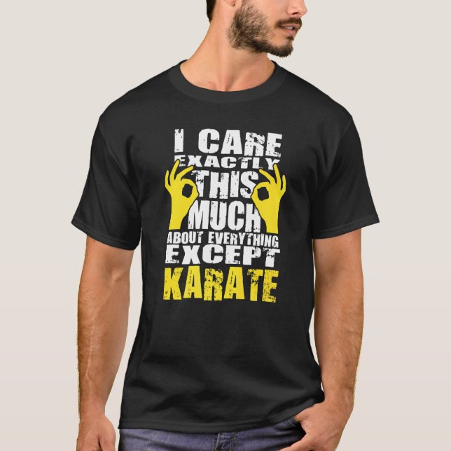 Karate Karate  Design T-Shirt (Front)