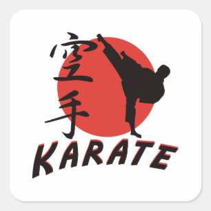 Karate Karate Square Sticker