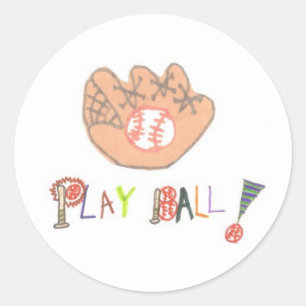 Karate Kat Graphics baseball sticker