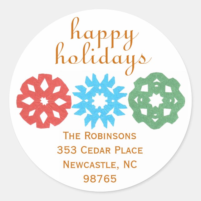 Karate Kat return-address label (Front)