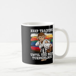 Karate Keep Training Until The Belt Turns Black 1 Coffee Mug