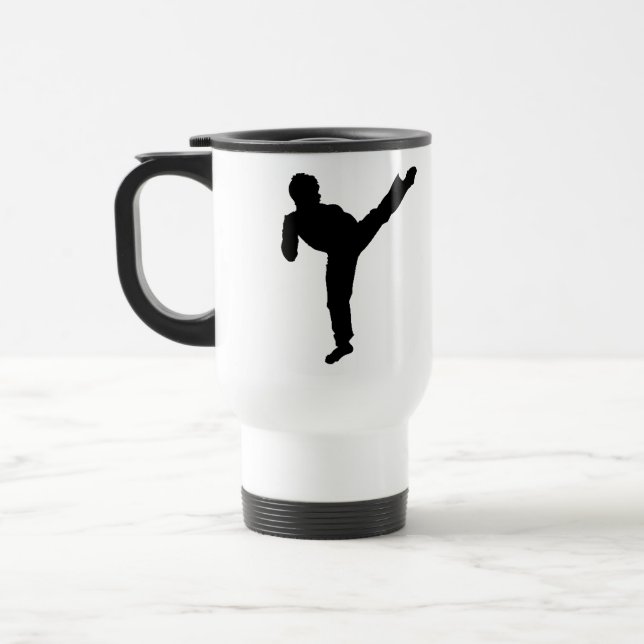 Karate Kick Mug (Left)