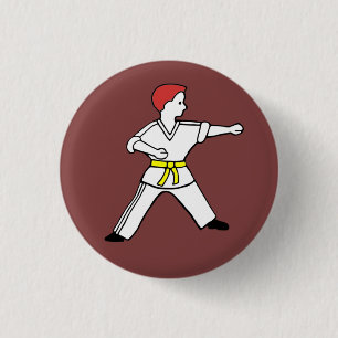 Karate Kid 11 Button