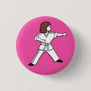Karate Kid 16 Button