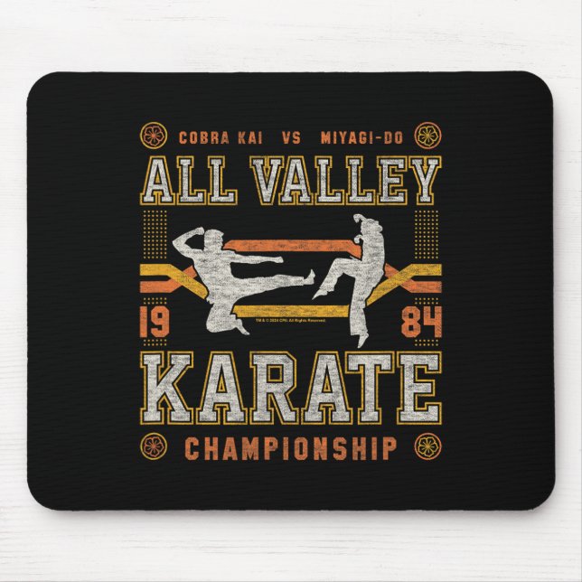 Karate Kid - All Valley Championship  Mouse Mat (Front)
