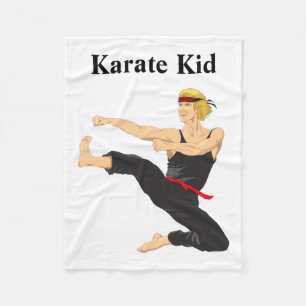 Karate Kid Kids T Shirt Fleece Blanket