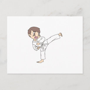 KARATE KID POSTCARD