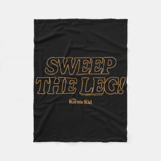 Karate Kid - Sweep The Leg  Fleece Blanket