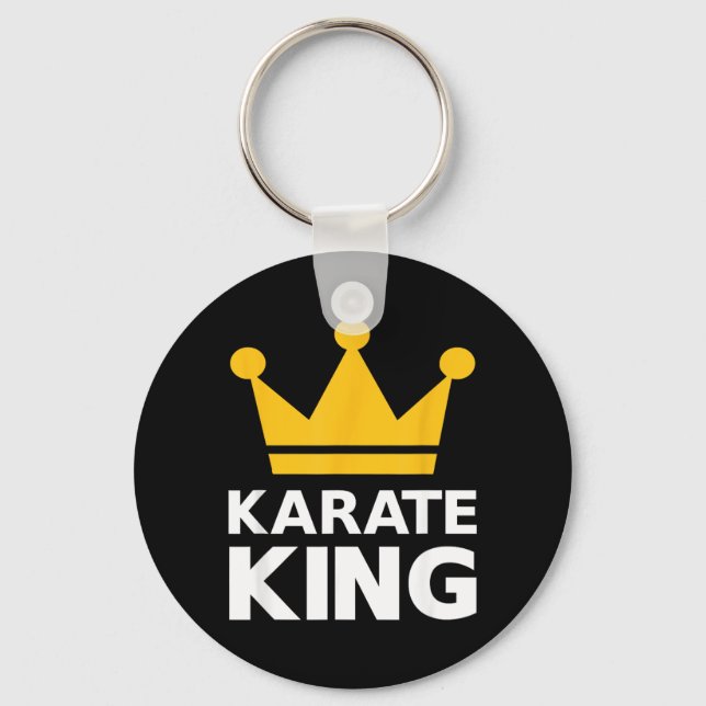 Karate king key ring (Front)