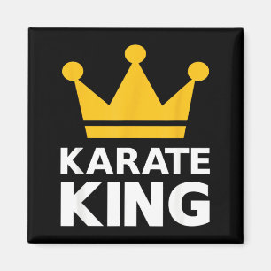 Karate king magnet