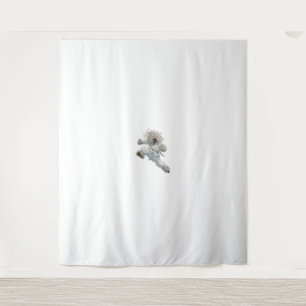 Karate Komondor – Fluffy Fighter Dog Tapestry