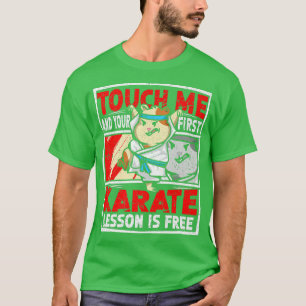 Karate Lesson Is Free Outfit Karate Guinea Pig T-Shirt