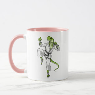 Karate Lizard Mug
