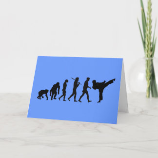 Karate lovers Dojo training gift Card