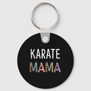 Karate Mama Martial Art Women Gift - Funny Karate Key Ring