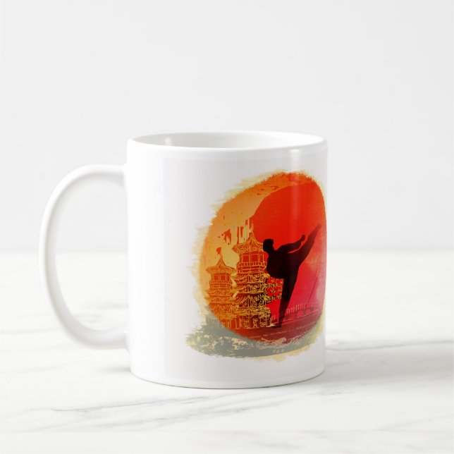 karate man Mug (Left)
