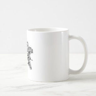 Karate Martial Arts Flying Kick Boxing Kickboxer T Coffee Mug