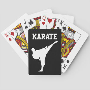 Karate martial arts kid's Birthday party favour Playing Cards