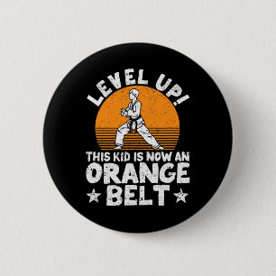 Karate Martial Arts Level Up This Kid Is Now An Or 6 Cm Round Badge