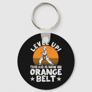 Karate Martial Arts Level Up This Kid Is Now An Or Key Ring