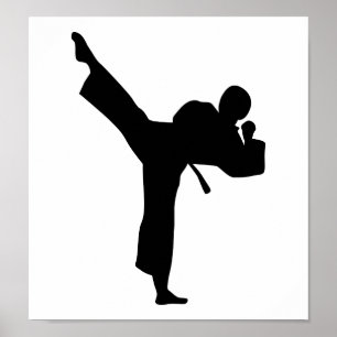 Karate Martial Arts Poster