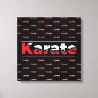 Karate Martial Arts Red