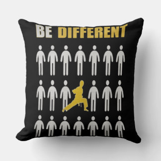 Karate Master Be Different Custom Gift Cushion