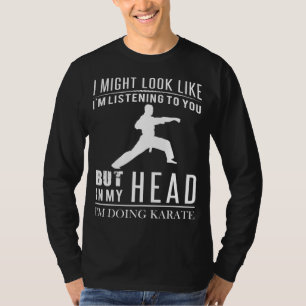 Karate Mastermind Tee - Silent Focus, Hidden Kicks