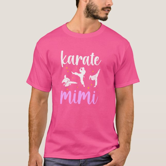Karate Mimi Proud Karate Mimi Grandma T-Shirt (Front)