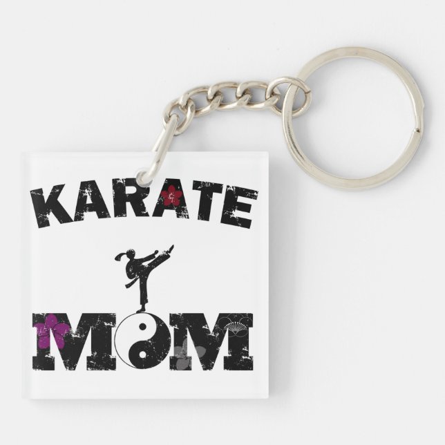 Karate MOM Key Ring (Back)
